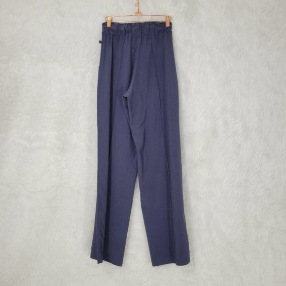 Lululemon Cadet Blue Noir Wide Leg High Rise Pants Women's 6 - Picture 5 of 16